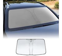 1Pcs Car Front Windshield Sun Shade for Mercedes Benz A Class W177 Hatchback 2019-2023,UV Protector Foldable Seamless,Double layer,Silver