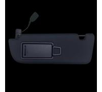 1pcs Car Interior Sun Visor Panel Makeup Mirror For A6 C8 Q8 2019 2020-2025 Black 4K0857551 4K0857552 (Left)
