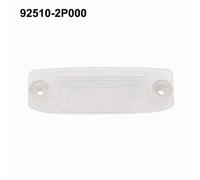 1pcs Car Rear License Plate Light LENS- EITHER SIDE 92510-2P000+925102P000 Fit For KIA SORENTO 2011-2013 Auto Accessories