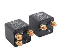 1Pcs Car Relay 12V 24V 250A Continuous Type High Power Motorcycle Battery Control Switch Terminal(250a4p,12V)