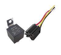 1Pcs Car Relay JD1912 12V 40A 4 Pin Waterproof Automotive Relais Auto Control Device with 4-Wire Socket