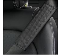 1PCS Car Seat Belt Cover, Soft Shoulder Strap Covers Harness Pads, Safety Leather Seatbelt Comfort Driving Cushion Protect Your Neck and Shoulder Universal for Car, SUV (Black)
