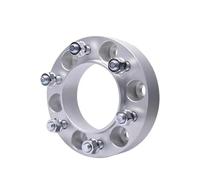 1PCS Car Wheel Hub Spacers Aluminum Widening Adapter Spacer Separator For Mitsubishi For Pajero For Separador(1pc Silver 25mm)