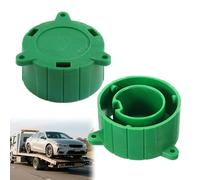 1Pcs Caravan 13 Pin Alignment Tool Dust Cap 13 Pin Alignment Plug Connector Caps 13 Pin Trailer Socket Cap Protection Covers Green Universal Trailer Plug Dust Cover