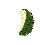 1PCS Cat Self Groomer Cat Dog Corner Hair Self Groomer Durian Shape Massage Brush Scratcher Combs Grooming Self-Adhesive Wall Corner Scratcher Pet Indoor Grooming Supply Scratch Massager Tool,Green