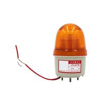 1PCS Caution Light MINI Beacon Warning Signal Lamp Spiral Fixed 220VAC RED Yellow Blue Green(Green)
