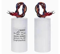 1PCS CBB60 15UF+35UF 3-wire 3-wire dual capacitor 450V hoist lifting pole electronic starter crane starting capacitor