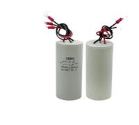 1PCS CBB60 450VAC 22UF+6UF three-wire dual capacitor motor crane basket hoist crane starting capacitor 450V 22UF+6UF