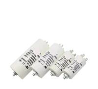 1PCS CBB60 4UF-70UF 450V four-piece pin plus bottom bolt motor starting capacitor C QC certification(12UF 450V)