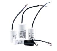 1pcs CBB60 AC 450V Motor Run Capacitor Starting Capacitor 2/3/4/5/6/8/10/12/14/15/16/18/20/25/30/40/45/50/60/70UF for Washing Machine(14UF)