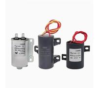 1PCS CBB60/CBB65 Fully automatic washing machine fixed start capacitor with hole 10U450V With bracket ICXLPMC