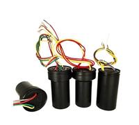 1pcs CBB60 Dual Cylinder Semi-automatic Washing Machine Starting Capacitor Four Wires 7+3uf 450V