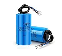 1Pcs CBB60 electronic starter Run Capacitor 450V AC Starting Capacitors 3-100UF special motor