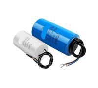 1Pcs CBB60 electronic starter Run Capacitor 450VAC Starting Capacitors Water Pump 3/4/5/6/8/10/12/14/15/16/18/20/25/30/100UF Washing Machine CZAOINCU(450V100UF)