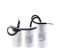 (1PCS) CBB60 Motor Run Capacitor Start Water Pump Washer Air Pump with Screws 450V 4UF 5UF 6UF 8UF 10UF 12UF 14UF 16UF 20UF 100UF(450V40UF)