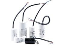 1pcs CBB60 Motor Run Capacitor Starting Capacitor AC450V 2/3/4/5/6/8/10/12/14/15/16/18/20/25/30/40/45/50/60/70UF for Washing Machine(20UF)