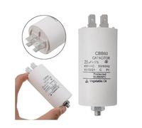 1pcs CBB60 Starting Capacitor 4uF~70uF electronic starter Capacitor 50 / 60Hz 450VAC with M8 screw for motor/washing machine CZAOINCU(450V 12UF)