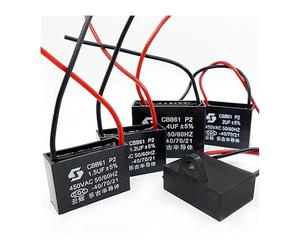 1pcs CBB61 450V starting capacitor 12UF 16UF 20UF AUOQKQUT(20UF)