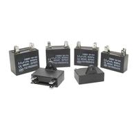 1PCS CBB61 Air Conditioning Fan Capacitor 1.0/1.2/1.5/1.8/2/2.5/3/3.5/4/4.5/5/6/7/8/10/12/15/20UF Starting Capacitor 450V(CBB61-5UF)