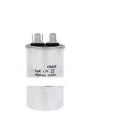 1PCS CBB65 450VAC Air Conditioning Compressor Starting Capacitor 5UF 6UF 15uF 20uF 25uF 30uF 35uF 40uF 45uF 50uF electronic starter Capacitor IDGTTLDF(80UF 125X55MM)