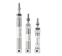 1pcs CDJ2B 10mm 16mm Bore Single Acting Spring Single Rod Small Air Cylinder CDJ2B10-5-S CJ2B 10-20S-30S-40S-50S CDJ2B16-5-S(CDJ2B16-40,with Single Action)