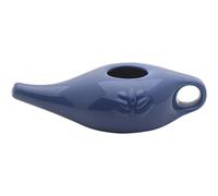 1Pcs Ceramic Neti Pot, Ceramic Neti Pot Nose Wash Kit, for Nasal rinsing and Nasal Cleansing, 250ML (Blue)
