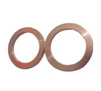 1PCS CF16 CF25 CF35 CF50 CF63 CF80 CF100 CF150 CF200 CF250 Vacuum Sealing Ring Oxygen-Free Copper Gasket/Copper Gasket/Copper Ring(CF150)
