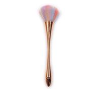 1Pcs Champagne Fluffy Makeup Brush Big Pressed Powder Foundation Blush Contour Compensation Facial Cosmetics Beauty Tools 06