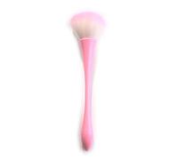 1Pcs champagne fluffy makeup brush large powder foundation blush contour compensation facial cosmetic beauty tool 02