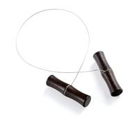 1Pcs Cheese Cutter with Wire, Premium Clay Cutter Tool, Stainless Steel Twisted Wire & Wooden Handle for Clay, Pottery, Cheese, Dough, Ceramics, Art Sculptures