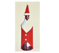 1pcs Christmas Wine Bottle Cover Santa Sute Set Xmas Dinner Party Decorations