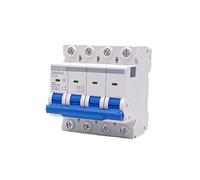 1Pcs Circuit Breaker 4 Pole 400V~ Household Air Switch Distribution Box Mechanical Equipment electronic starter Protection 72mm (Color : 6a, Size : 4 Pole)