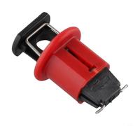 1pcs Circuit Breaker, Miniature Circuit Breaker Lockout, Lock Off Kit For Electricians, MCB Lockout Breaker Lockout Push Lock Closed For Domestic And Industrial Use(1pcs)