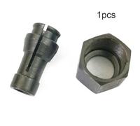 1PCS Clamping Collet Nut for Grinding Machine Replacement Part Suitable for Engraving Chuck and Tire Repair with 6mm Shaft Diameter (Collet)
