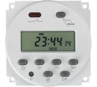 1PCS CN101A DC/AC 12V 16A Amps Digital LCD Power Programmable Timer Time Relay Switch Support 17-times Daily Weekly Program(AC220V)