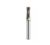 1pcs CNC machine solid carbide cemented carbide mills UNC 10-24 12-24 1/4 3/8 UNF 10-32 12-28(UNC1I2-13XD8X60L,For Stainless Steel)