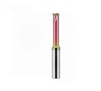 1PCS CNC Machine Solid Carbide Single Tooth Thread Milling M1 M1.6 M2 M3 M4 M5 M6 M8 M10 M12 M14-M30 Mill Mills Cutter(M1.4X0.3XD4X50L,For Aluminum)