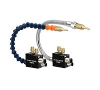 1pcs CNC Mist Coolant System Hoses Cooling Lathe Milling Drill Tool Lubrication Spray Unit Engraving Machine Nozzle(300mm (No Magnet) 1)
