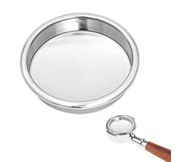 1Pcs Coffee Machine Accessories Backwash Cleaning Blind Bowl, Backwash Tray for Gaggia Machine and Espresso Machine Accessories, 58mm Puck Screen for Semi-Automatic Coffee Machine Brewing Head