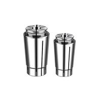 1PCS Collets SK6 SK10 SK16 SK20 SK25 CNC Collet Chuck Drilling Spring Machine Center Chuck High Precision High Speed 0.005mm(SK20-6mm)