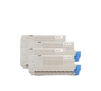 1PCS Color Toner Cartridge Fit For OKI C610 C710 C711 C810 C830 C822 C823 C831 C841 MC873 Printer(BK)
