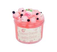 1pcs Colorful Clear Jelly Crunchy Slime Toys with Accessories, Non Sticky Slime for Kids,Super Soft Sludge Toy Soft Sludge Toy for Kids and Adults DIY Stress Relief Toys (H)