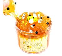 1pcs Colorful Clear Jelly Crunchy Slime Toys with Accessories, Non Sticky Slime for Kids,Super Soft Sludge Toy Soft Sludge Toy for Kids and Adults DIY Stress Relief Toys (G)