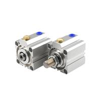 1pcs Compact Single Acting-Push Pneumatic Air Cylinder SSA20/25/32/40/50-5/10/15/20/25/30(Stroke 35mm,Bore 32mm)