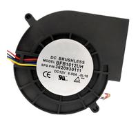 1pcs Cooling Fan BFB1012UH 12V 6A 9.7cm 9733 97X97X33MM 2/3/4-Wire(3-Wire)