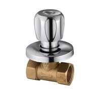 1Pcs Copper Bathtub Faucet Valve 1/2'' 3/4'' Bathroom Shower Cold Water Tap Single Handle Concealed Angle Accessory(A5)