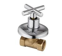 1Pcs Copper Bathtub Faucet Valve 1/2'' 3/4'' Bathroom Shower Cold Water Tap Single Handle Concealed Angle Accessory(A2)