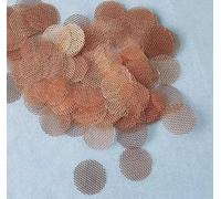1pcs Copper Mesh Disc for Sodium-Ion Coin Cells - Negative Electrode Current Collector, 45um Thickness, 180g/m2 Areal Density(D10mm 100)