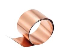 1pcs Copper Plate Roll 0.01-0.6mm Thick X7mm-200mm Wide Foil Cu Metal Sheet Length 1000mm(0.2x100x1000mm)