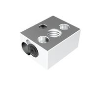 1pcs Copper Plated Heating Block High Temperature Aluminum Heater For En3 S1 CR-10 Pro 3D Printer Parts(1PC Aluminum)
